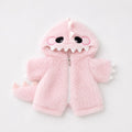 Pinkes Dino-Outfit
