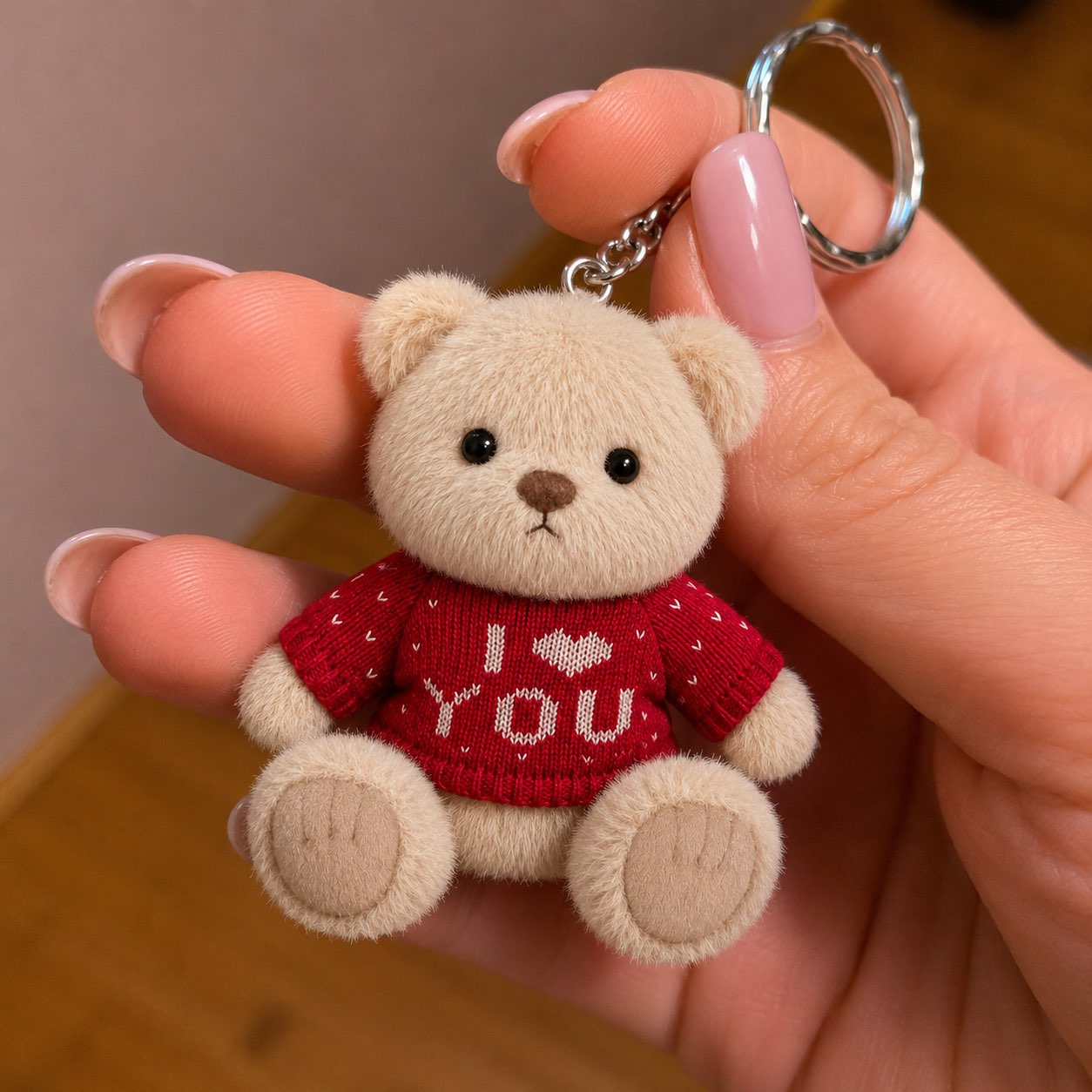 Mini Teddy Schlüsselanhänger