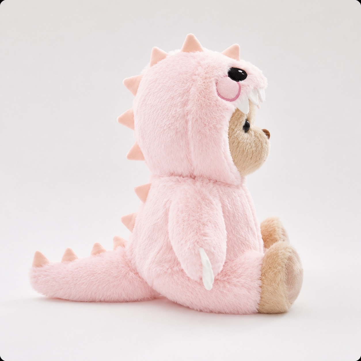 Pinker Dino-Bärli